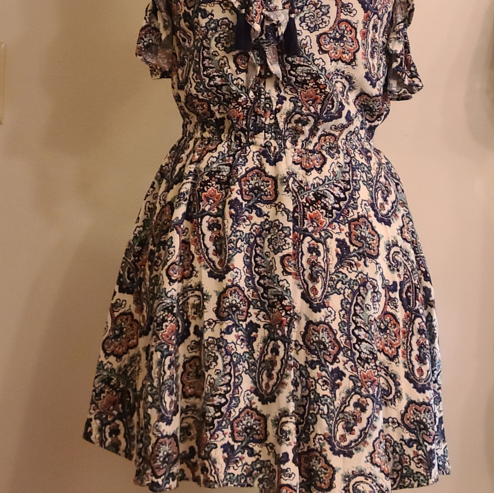 American eagel outfitters size XS white/multi  dress - Picture 2 of 12